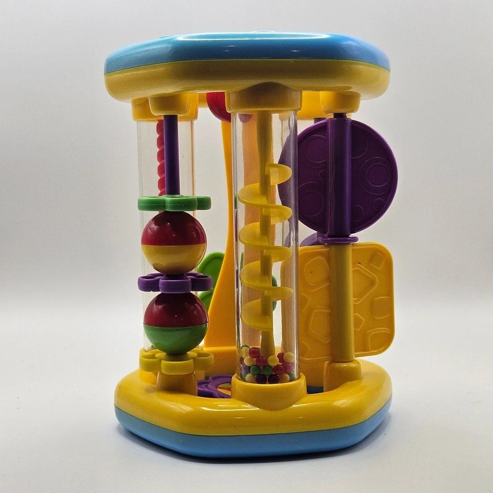 HAP‎ P KID FUN N ROLL FLOWER INFANT DEVELOPMENTAL TOY BY LITTLE LEARNER